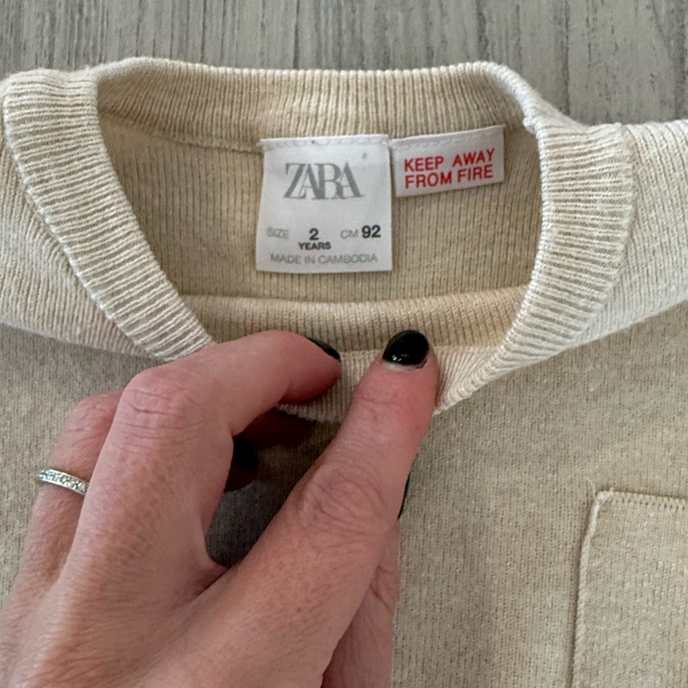 Lightweight Zara kids sweater - Picture 5 of 5